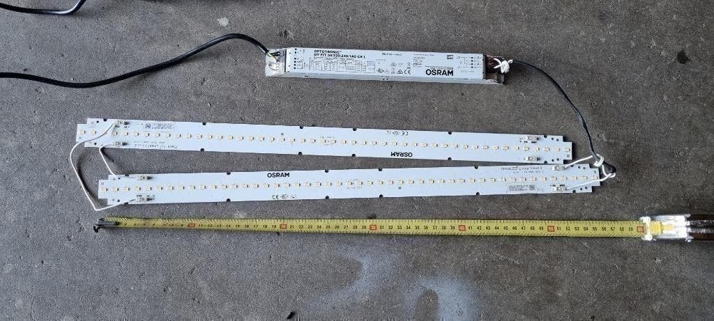 2 LEDPRINTS  MET VOORSCHAKELAPPARAAT LED LAMP  230 VOLT, Ophalen of Verzenden, Nieuw