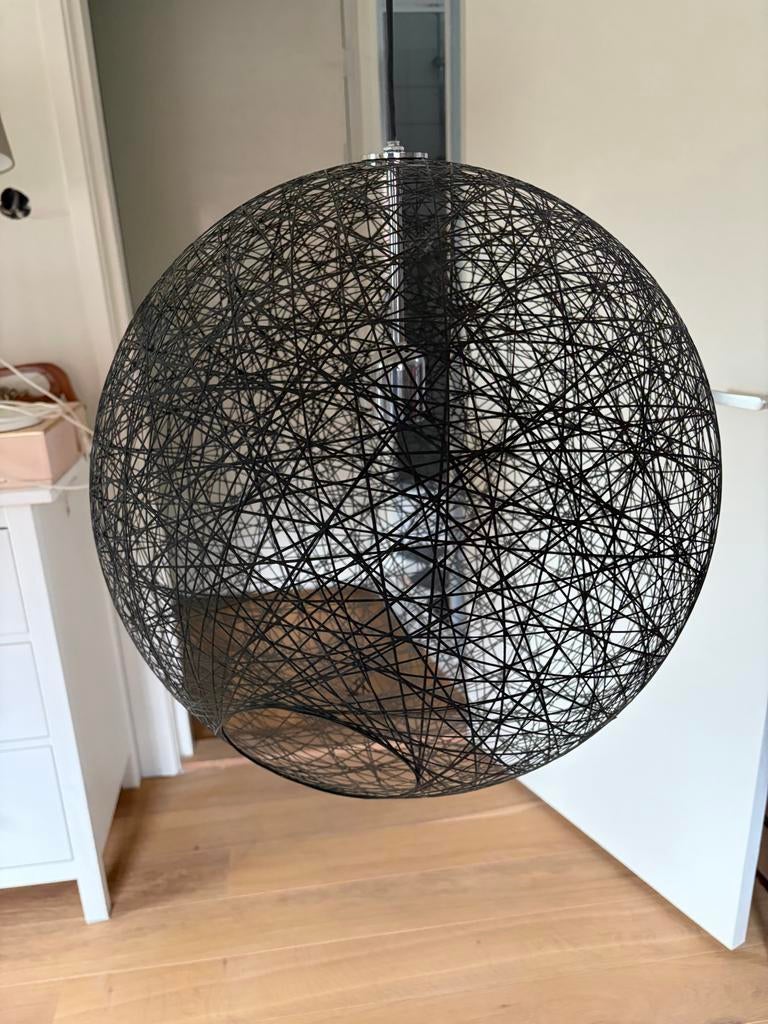 Moooi Random Light 50cm Zwart Design Hanglamp, Ophalen, Zo goed als nieuw, Kunststof, 50 tot 75 cm