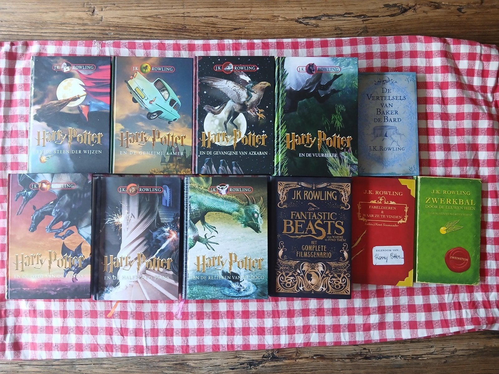 Harry Potter hardcover 11 delig Nederlands, Boeken, Fantasy, Ophalen of Verzenden, Zo goed als nieuw