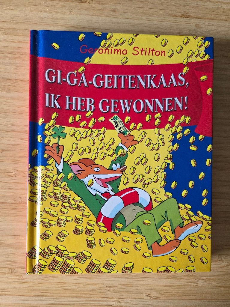 Geronimo Stilton. Giga geitenkaas, ik heb gewonnen!, Ophalen of Verzenden, Zo goed als nieuw, Fictie algemeen