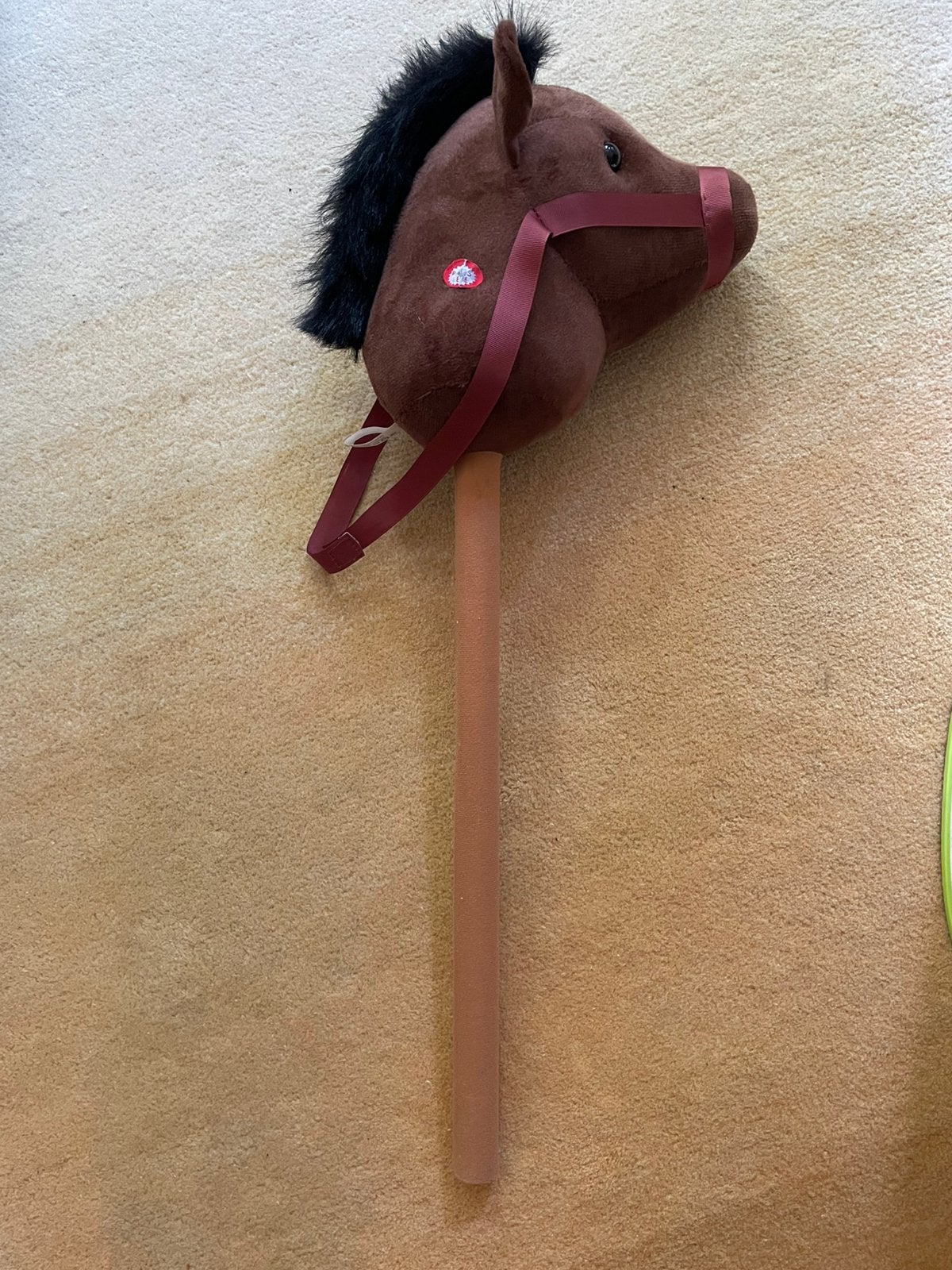 Hobbyhorse met geluid | stokpaard met galop geluid, Ophalen of Verzenden, Zo goed als nieuw