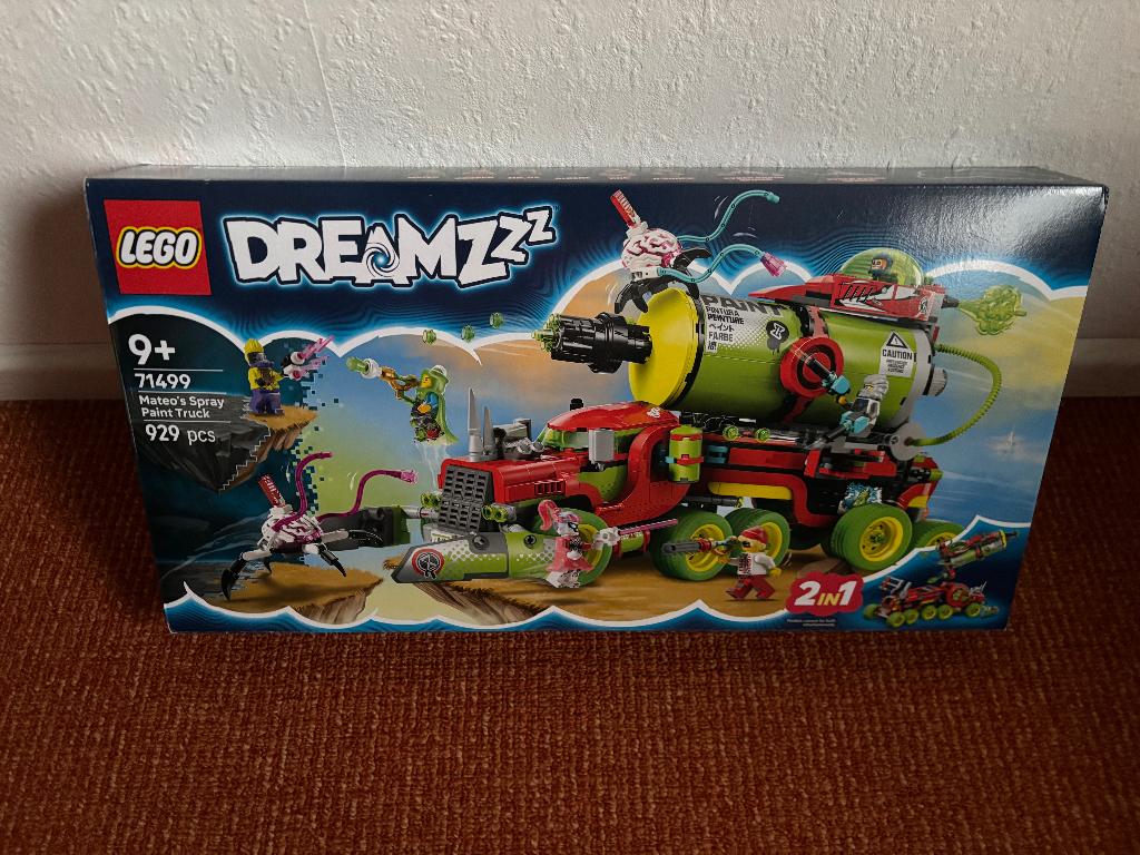 Lego 71499 - Dreamzzz Mateo's spuitbustruck NIEUW & SEALED!!, Ophalen of Verzenden, Nieuw, Complete set, Lego
