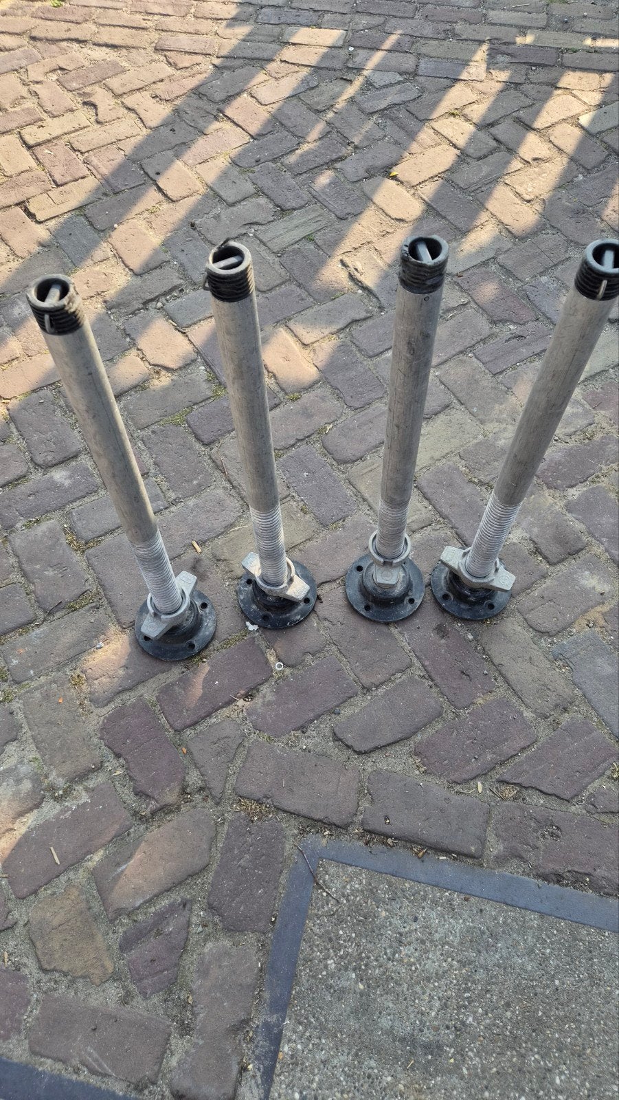 Te koop 4 altrex stel poten, Altrex, Ophalen of Verzenden, Rolsteiger of Kamersteiger, Minder dan 2 meter