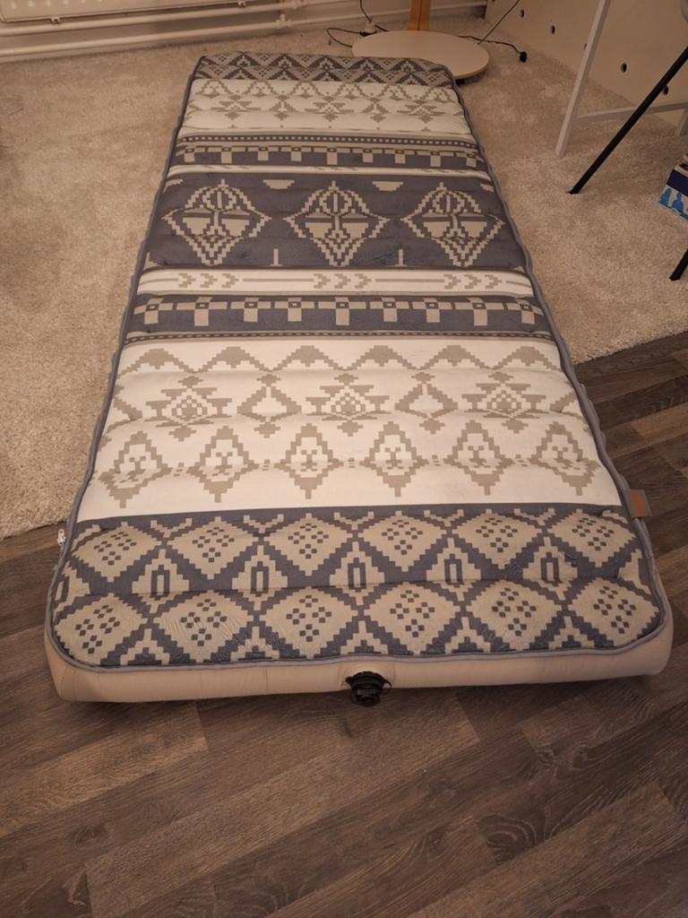 Human Comfort airbed chatou Grey, Ophalen, Zo goed als nieuw, 1-persoons