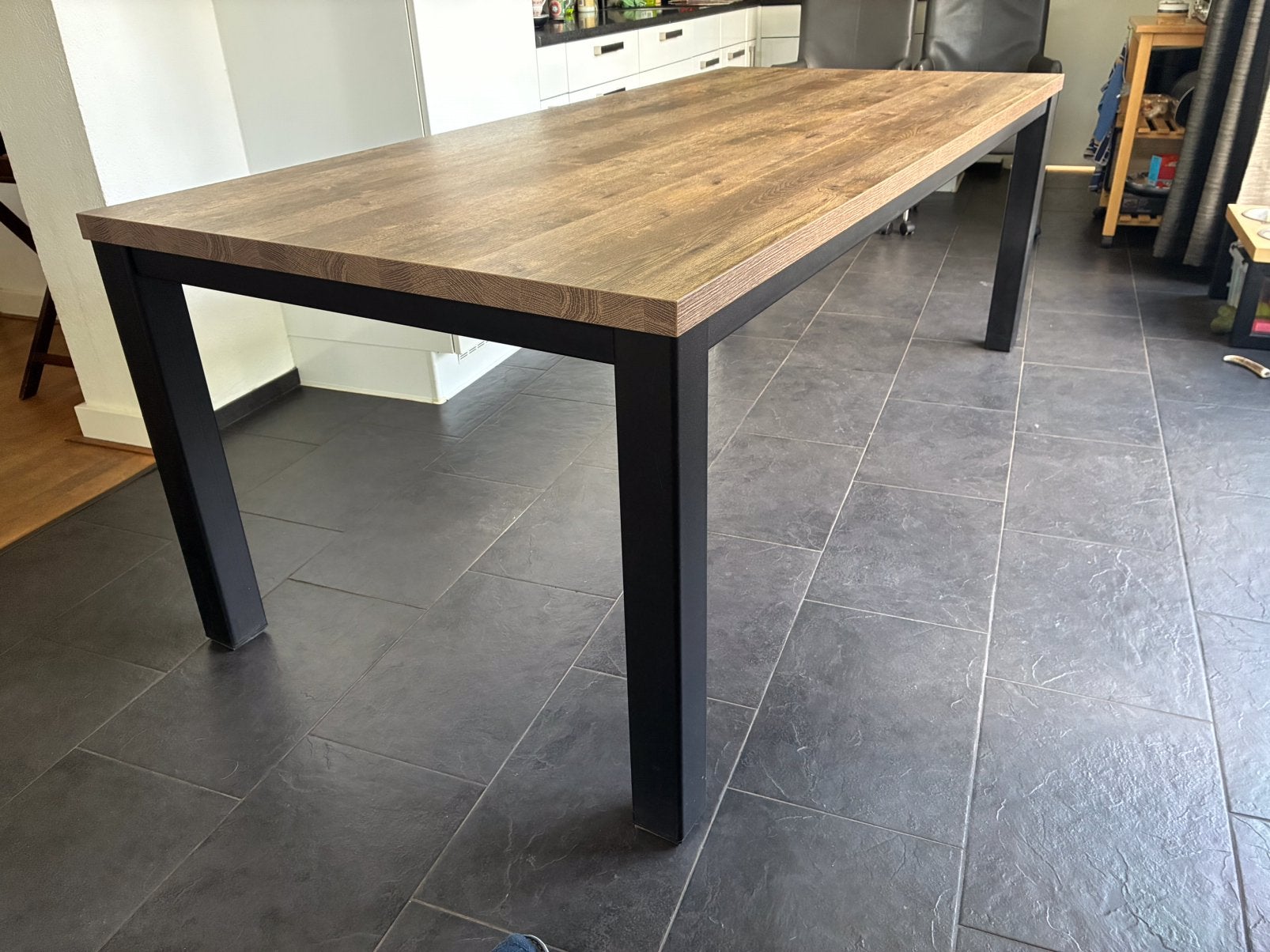 Tafel 220 x 100 cm, Ophalen, Gebruikt, 100 tot 150 cm, 200 cm of meer