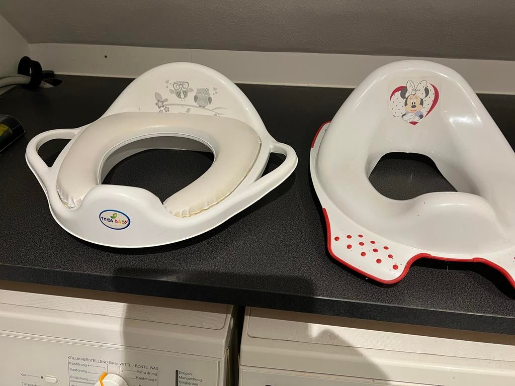 2 wc verkleiners voor kinderen en 1 potje, Ophalen of Verzenden, Zo goed als nieuw