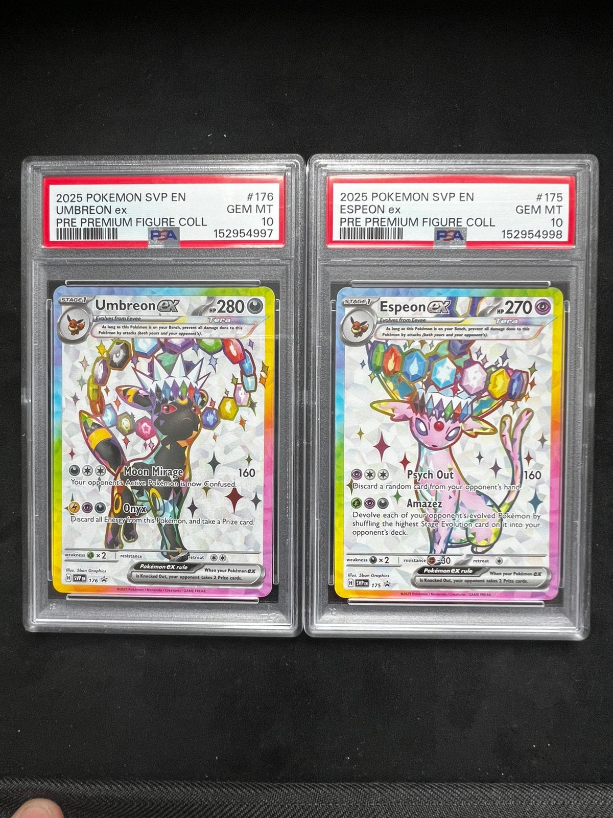 Umbreon Espeon promo PSA 10 sequential, Ophalen of Verzenden, Nieuw