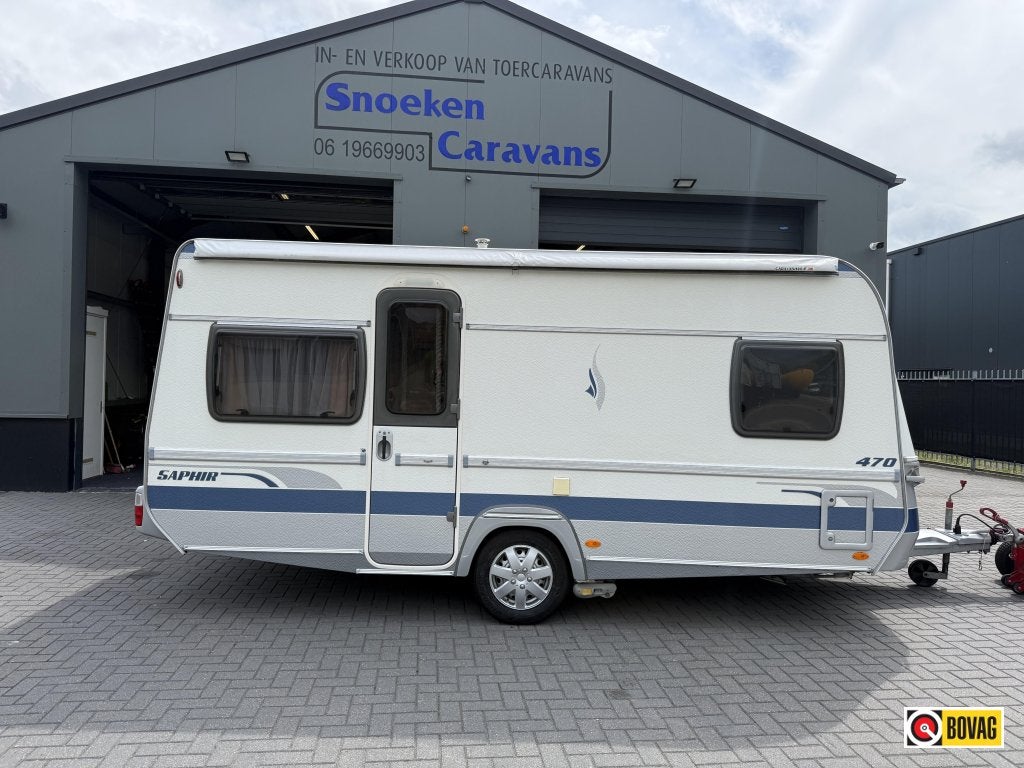 Fendt saphir 470 tfb 2007. fransbed OOK INKOOP CARAVANS, Rondzit, Bedrijf, Overige typen, Schokbreker
