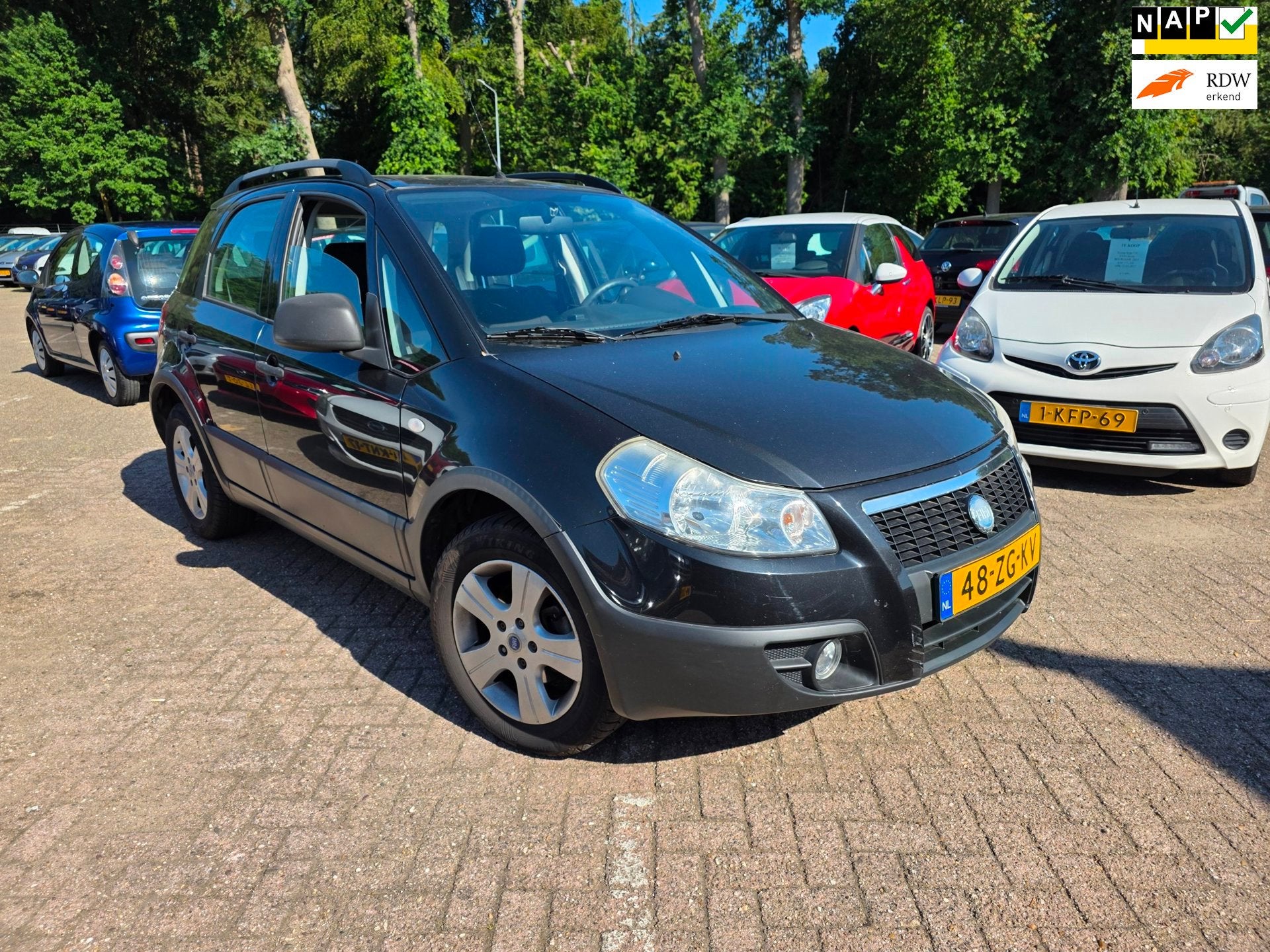 Fiat Sedici 1.6-16V Dynamic AIRCO, Auto's, Fiat, Voorwielaandrijving, 15 km/l, Gebruikt, 4 cilinders