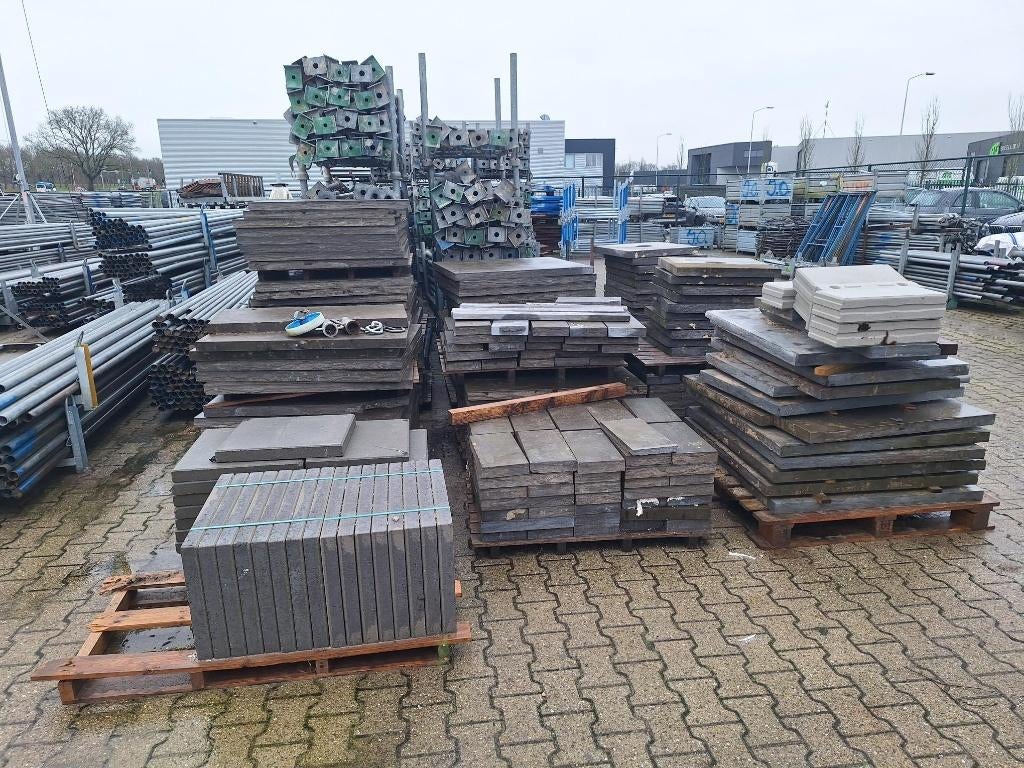 Natuursteen (koopje), Tuin en Terras, Tegels en Klinkers, Ophalen, Gebruikt, Terrastegels, Natuursteen