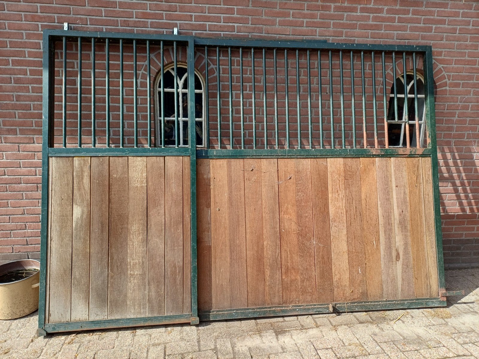 Voorwand paardenstal, staldeur, Ophalen, Gebruikt