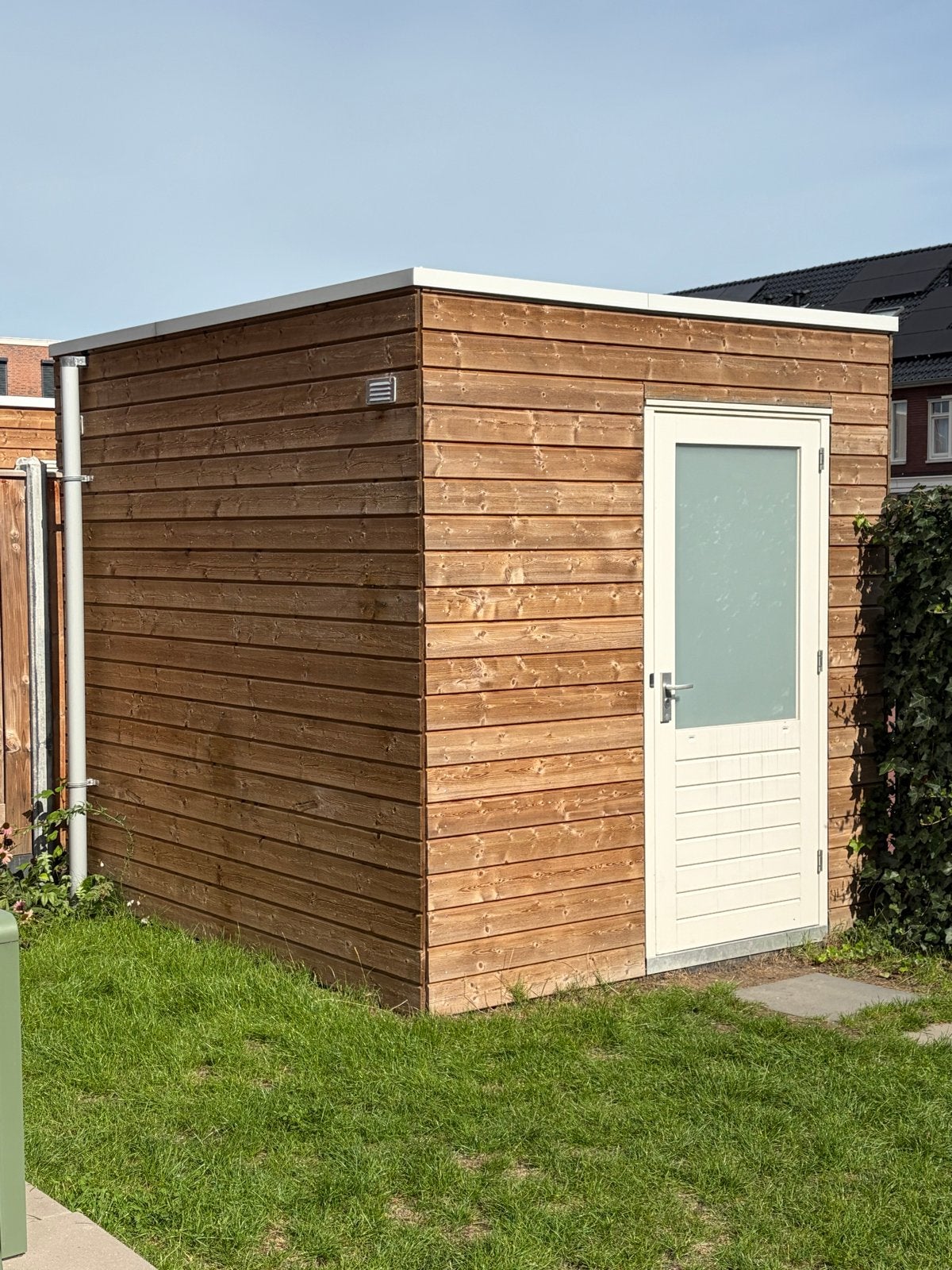 Tuinhuis 3x2.5m, 2 jaar oud, zelf demonteren, Tuin en Terras, Ophalen, Tuinhuis, 250 tot 500 cm, Zonder ramen