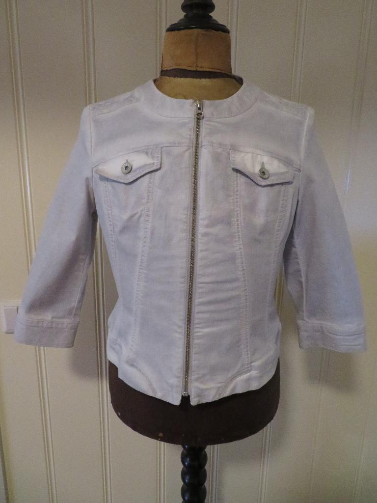 Dames jas My Style maat 38 Z.G.A.N. Licht blauw, Maat 38/40 (M), Blauw, Ophalen of Verzenden, Zo goed als nieuw