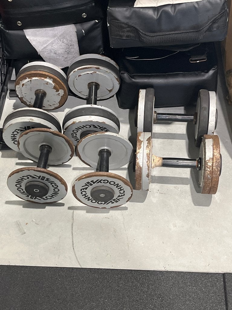 Dumbells, Sport en Fitness, Fitnessmaterialen, Ophalen, Zo goed als nieuw, Benen, Dumbbell