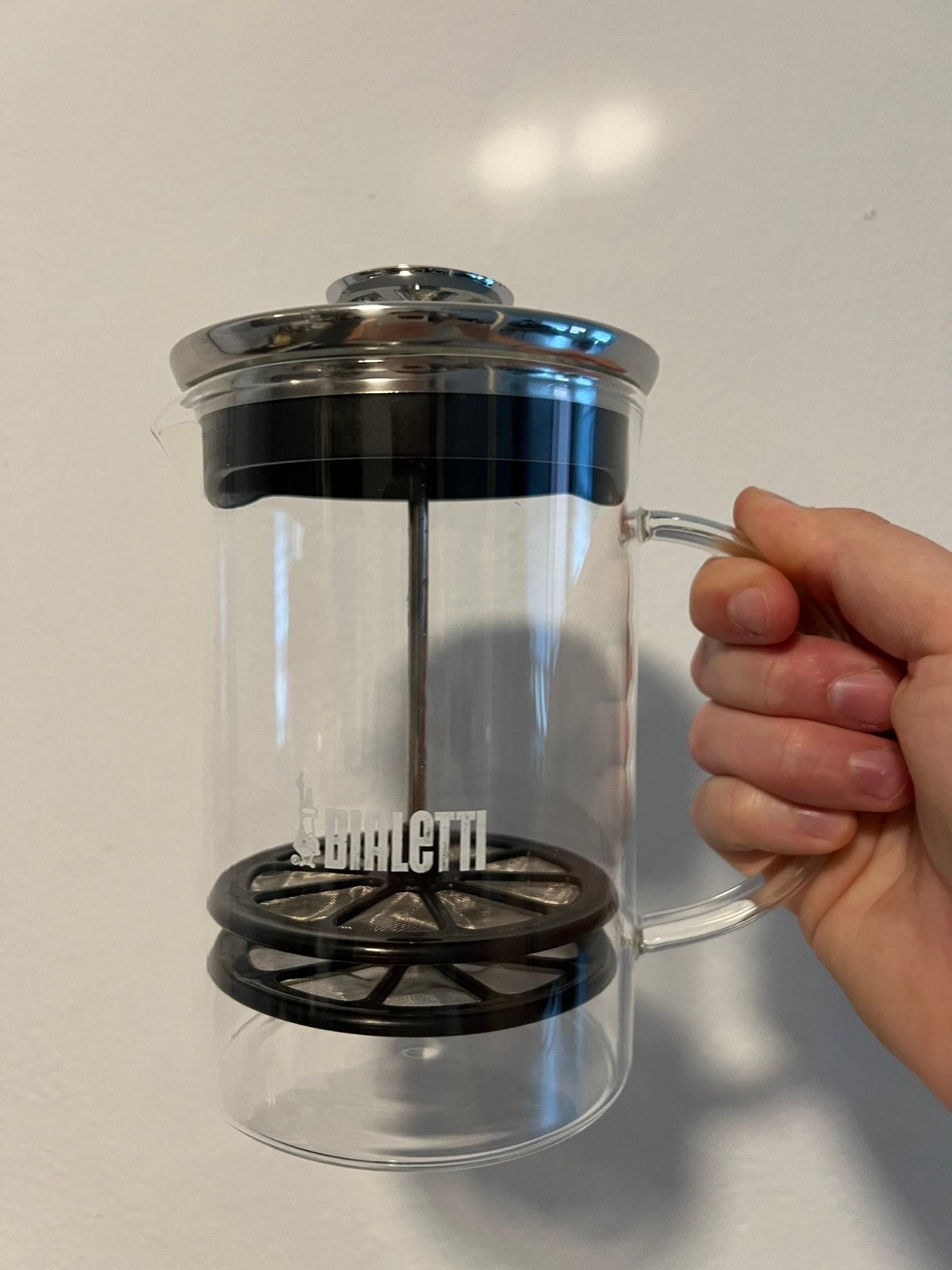 Bialetti melkopschuimer 750 ML, Witgoed en Apparatuur, Koffiemachine-accessoires, Ophalen of Verzenden, Zo goed als nieuw, Overige merken
