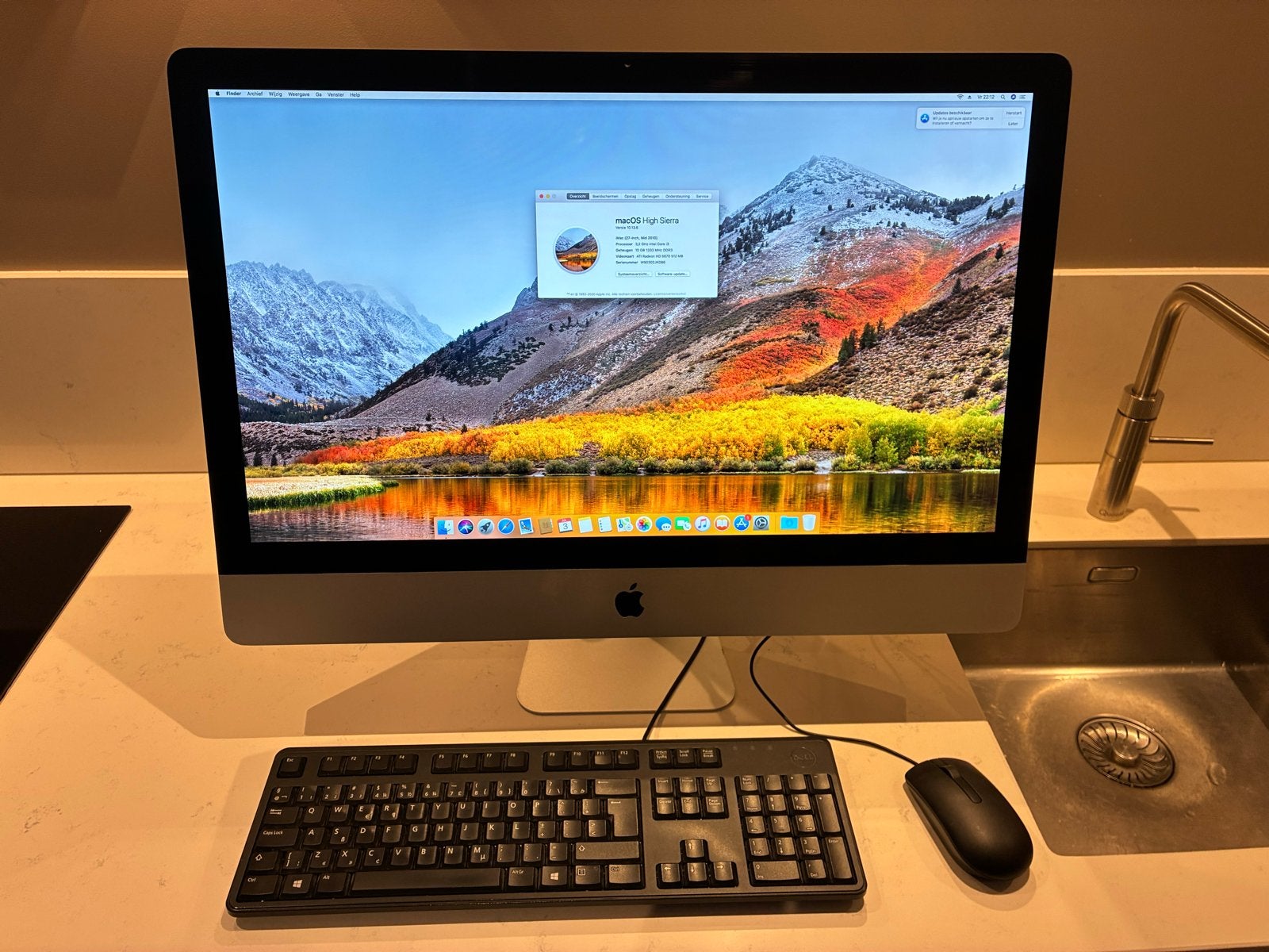 Apple iMac (27-inch, Mid 2010) met 10GB RAM en 800GB SSD, Computers en Software, Apple Desktops, Ophalen, Gebruikt, IMac, 27 inch