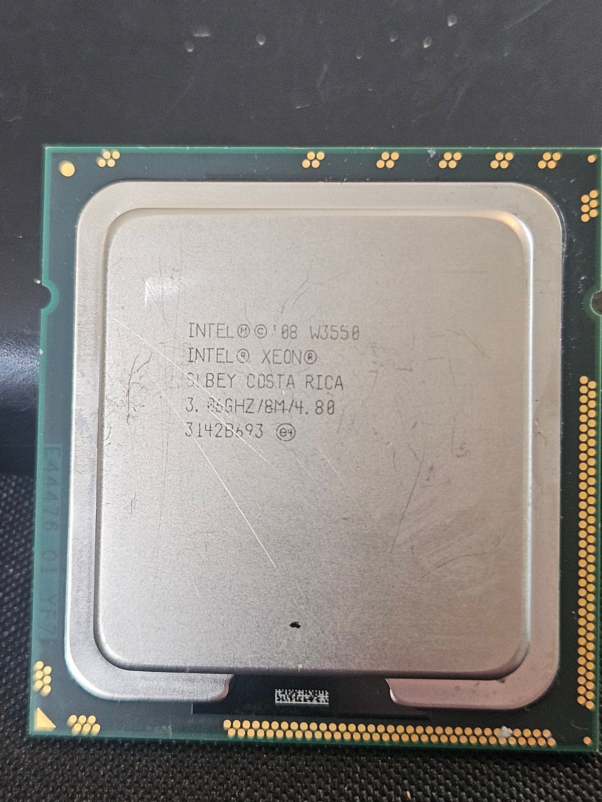 Intel Xeon W3550 Processor 3.06GHz/8M/4.80 - Gebruikt, Intel Xeon W3550, 4-core, Ophalen of Verzenden, 3 tot 4 Ghz