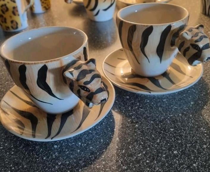 Sier kop en schotels verzameling, Huis en Inrichting, Keuken | Servies, Ophalen