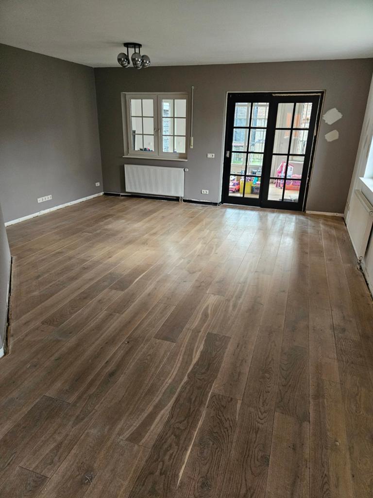 Eiken houten vloer, 10 m² of meer, 10 tot 30 cm, Hout, 150 cm of meer