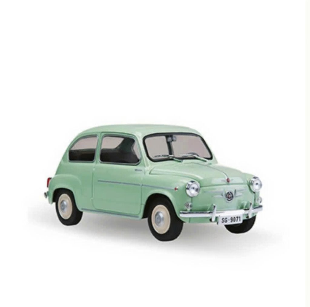 Seat 600 D Groen 1963 1:24 Spaanse coches inolvidables # 1, Verzenden, Nieuw, Auto, Overige merken