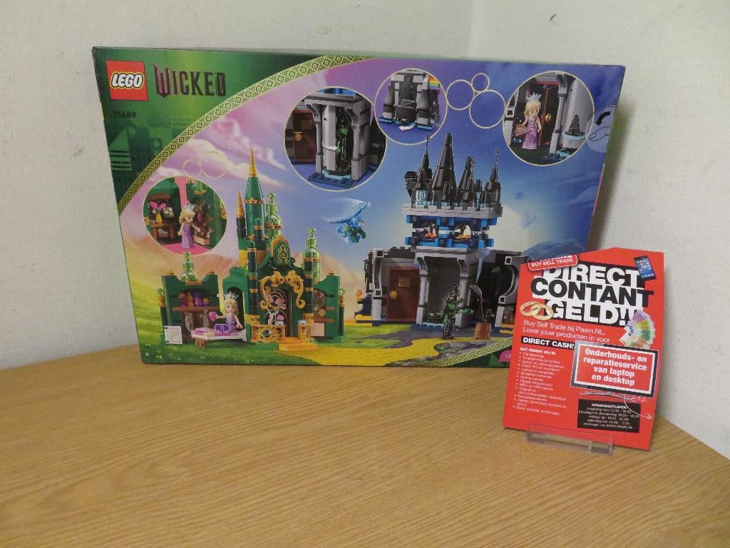 LEGO Wicked Emerald City en Kiamo Ko kasteel 75689, Ophalen, Nieuw, Complete set, Lego