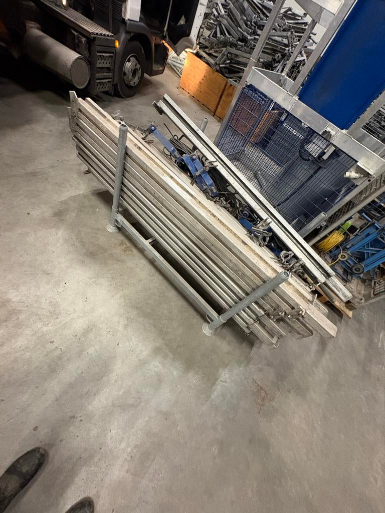 Steinweg Superlift mastlift bouwlift - Gebruikt, Ophalen, Gebruikt, Bouwlift