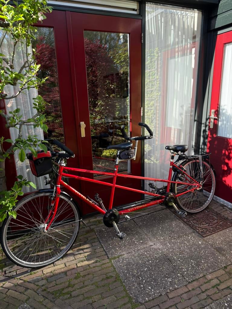 Vittorio Tandem, Fietsen en Brommers, Ophalen, Zo goed als nieuw, 15 tot 20 versnellingen