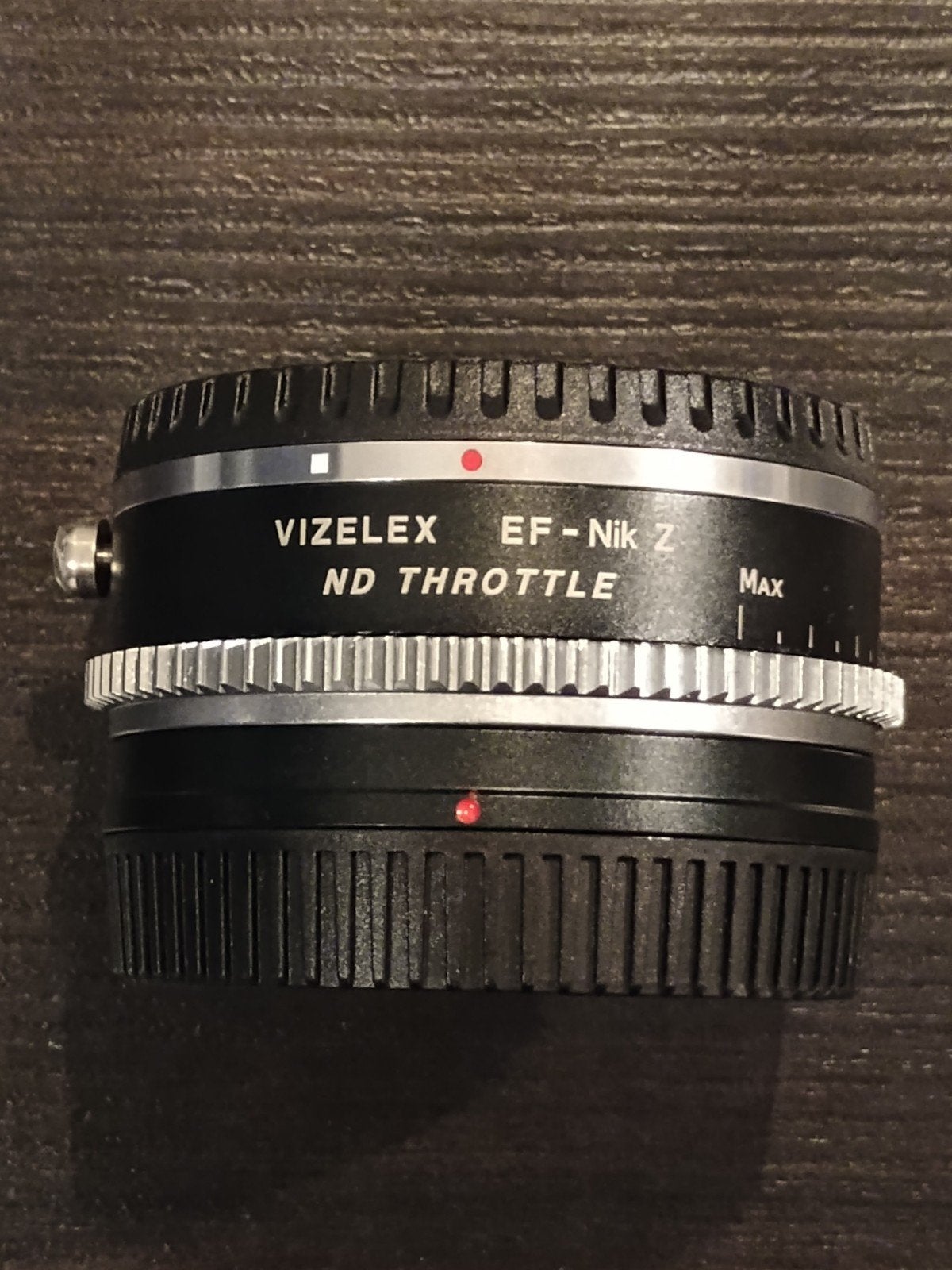 Vizelex EF-Nikon Z variabel ND adapter (ideaal voor ZR), Ophalen of Verzenden