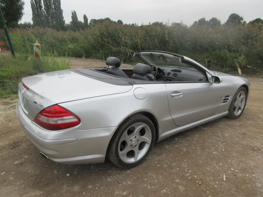Mercedes-Benz SL-klasse 500 - AMG 5.0 V8, Auto's, Gebruikt, Cabriolet, Leder, Bedrijf