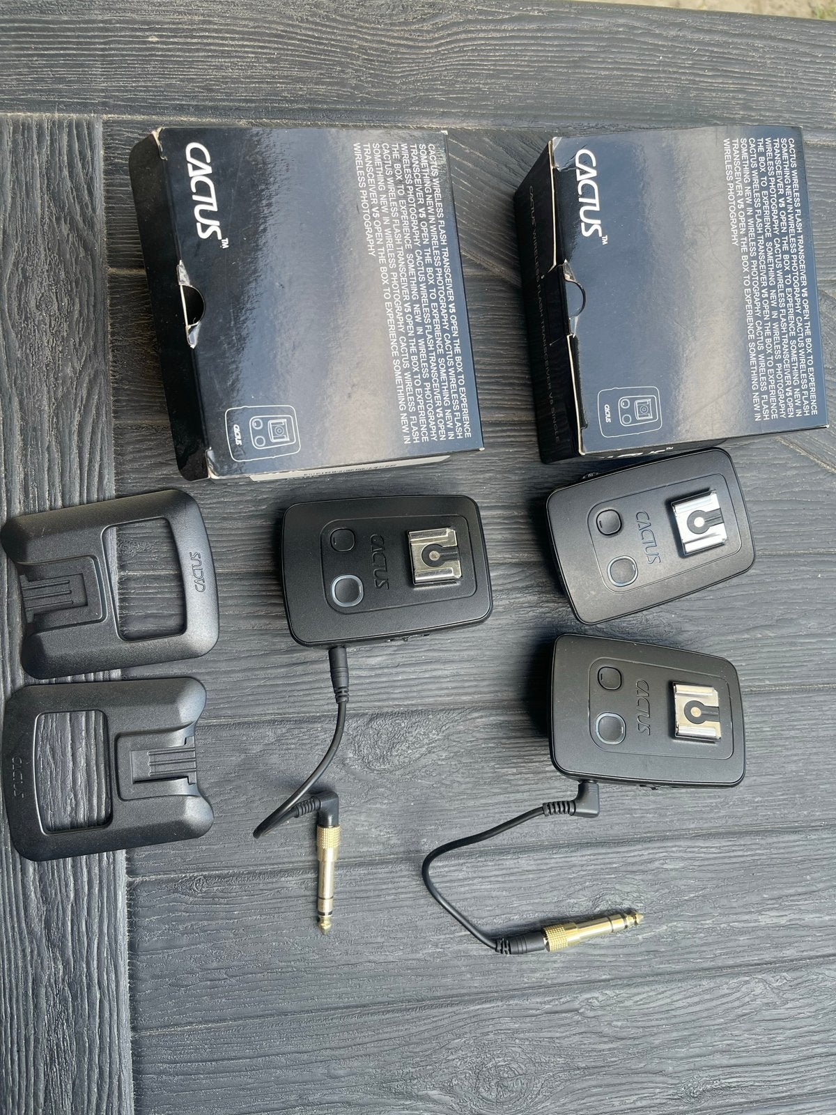 Cactus V5 Draadloze Flash Transceiver Set, Overige merken, Canon, Ophalen of Verzenden, Zo goed als nieuw