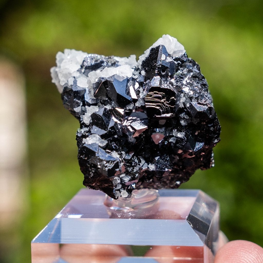 Galeniet uit Bulgarije #2, Verzamelen, Mineralen en Fossielen, Ophalen of Verzenden, Mineraal