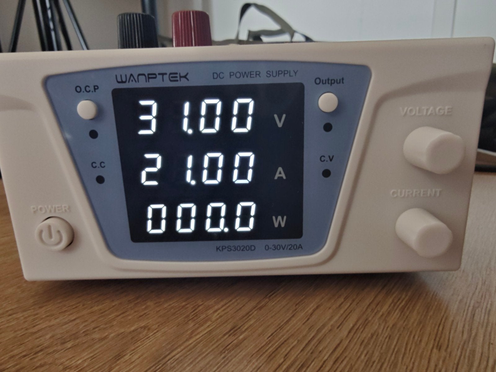 WANPTEK KPS3020D DC Voeding 0-30V/20A, Ophalen, Zo goed als nieuw