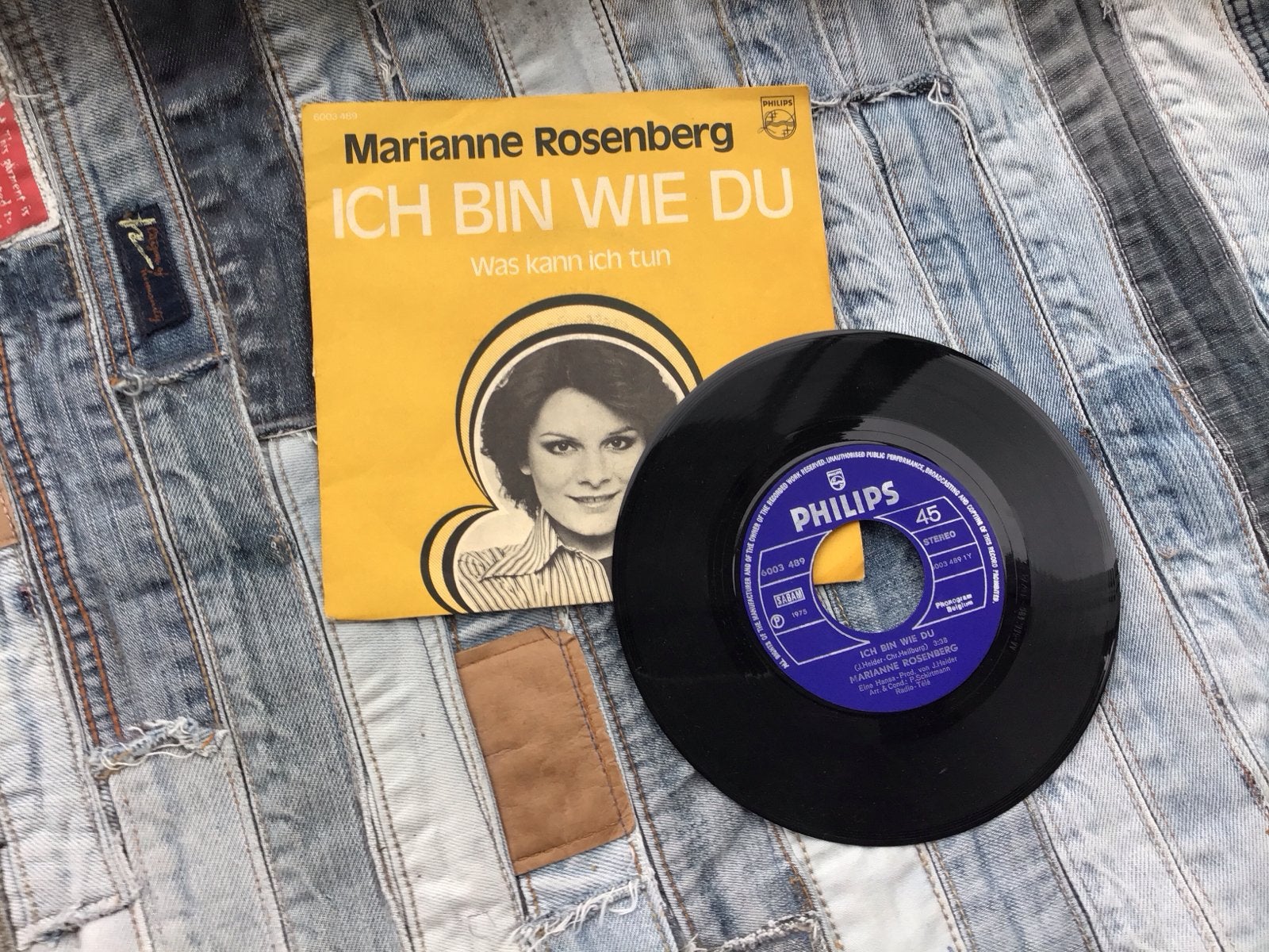 Marianne Rosenberg - Ich Bin Wie Du (Philips 45), Cd's en Dvd's, Gebruikt, Originele persing, 7 inch, EP