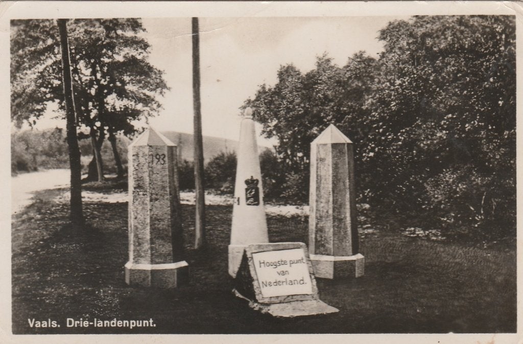 VAALS Drie-Landenpunt, Verzenden, 1940 tot 1960, Ongelopen, Limburg