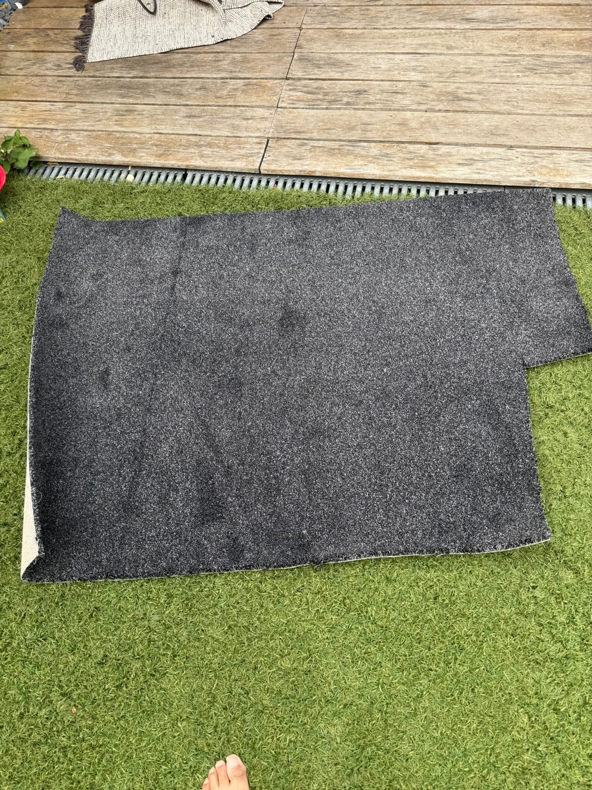 Stuk restant nieuw tapijt, Ophalen, Zo goed als nieuw, Rechthoekig, 200 cm of meer