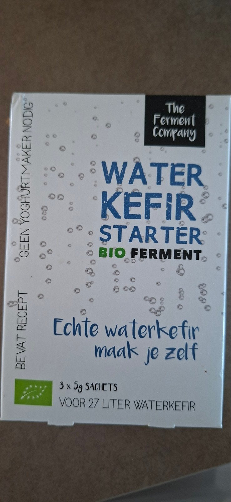 Water kefir starter, Verzenden
