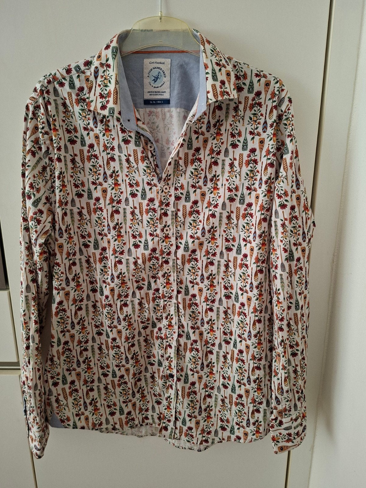 Designer overhemd, Kleding | Heren, Meerkleurig, A Fish Named Fred, Ophalen of Verzenden, Zo goed als nieuw