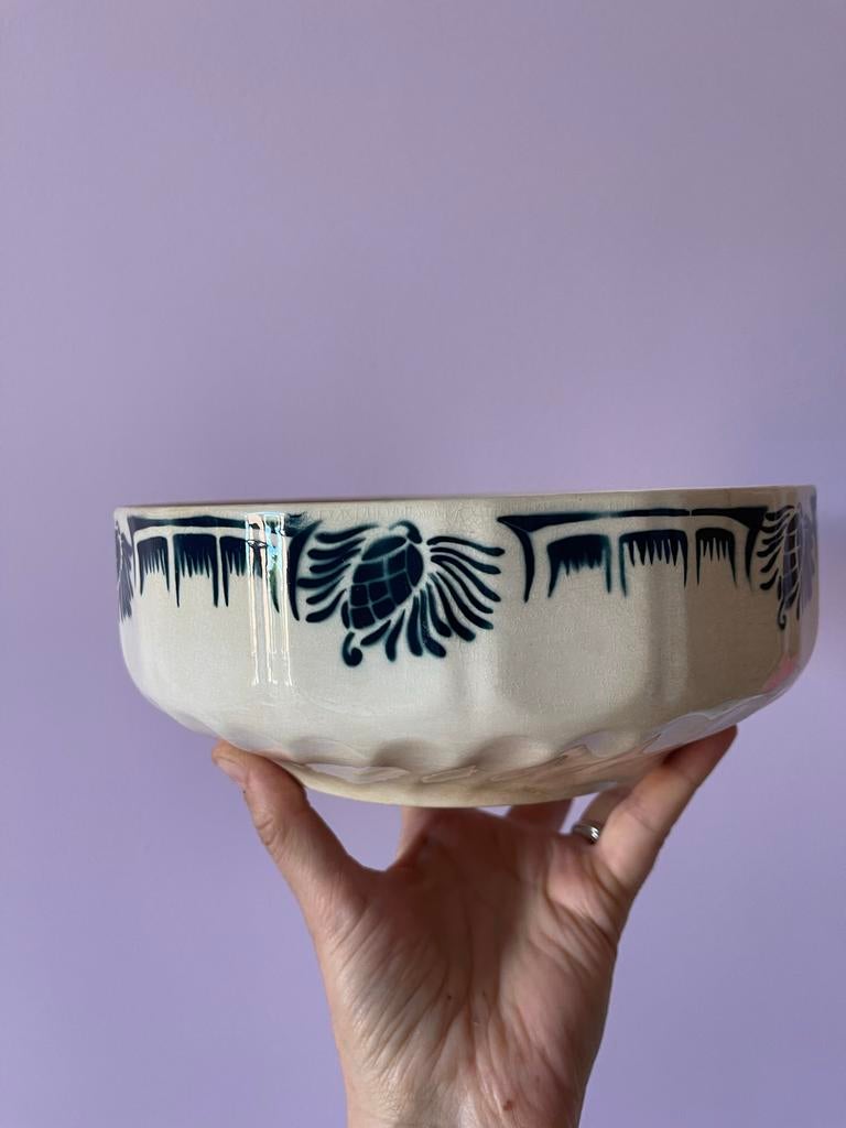 Vintage Badonviller France schaal - 23cm diameter, Ophalen