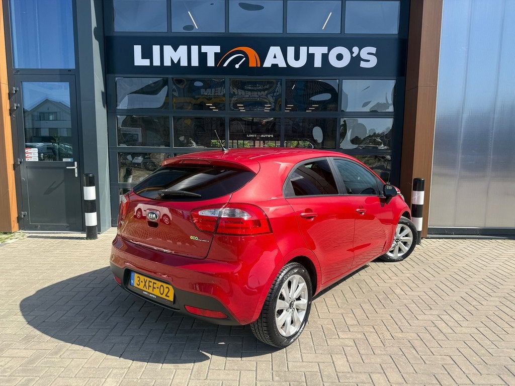 Kia Rio 1.2 CVVT World Cup Edition Airco/Cruise/Pdc/El.ramen, 4 cilinders, Bedrijf, Rio, Onderhoudsboekje