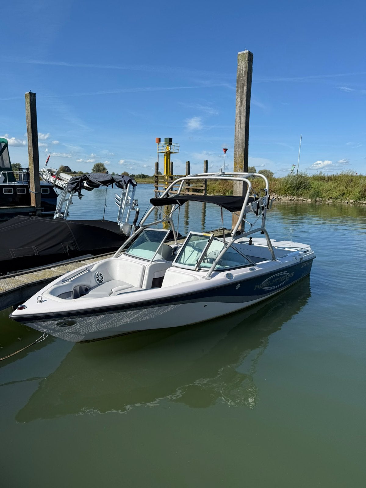 Nautique Super Sport 210 incl trailer, Watersport en Boten, Overige merken, Binnenboordmotor, Ophalen of Verzenden, Zo goed als nieuw