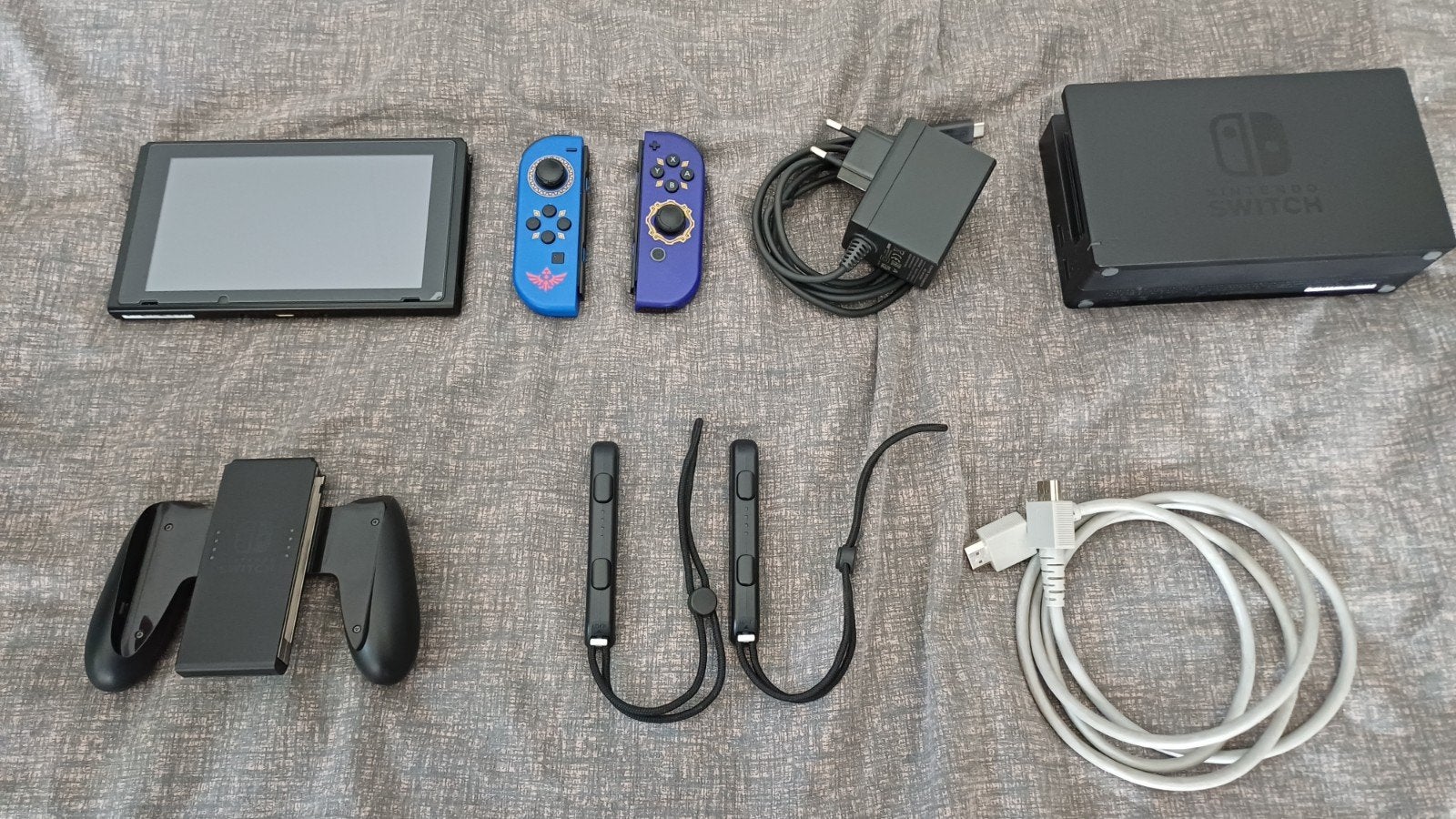 Nintendo Switch V1 Unpatched, Spelcomputers en Games, Ophalen, Zo goed als nieuw, Met 2 controllers, Switch Original