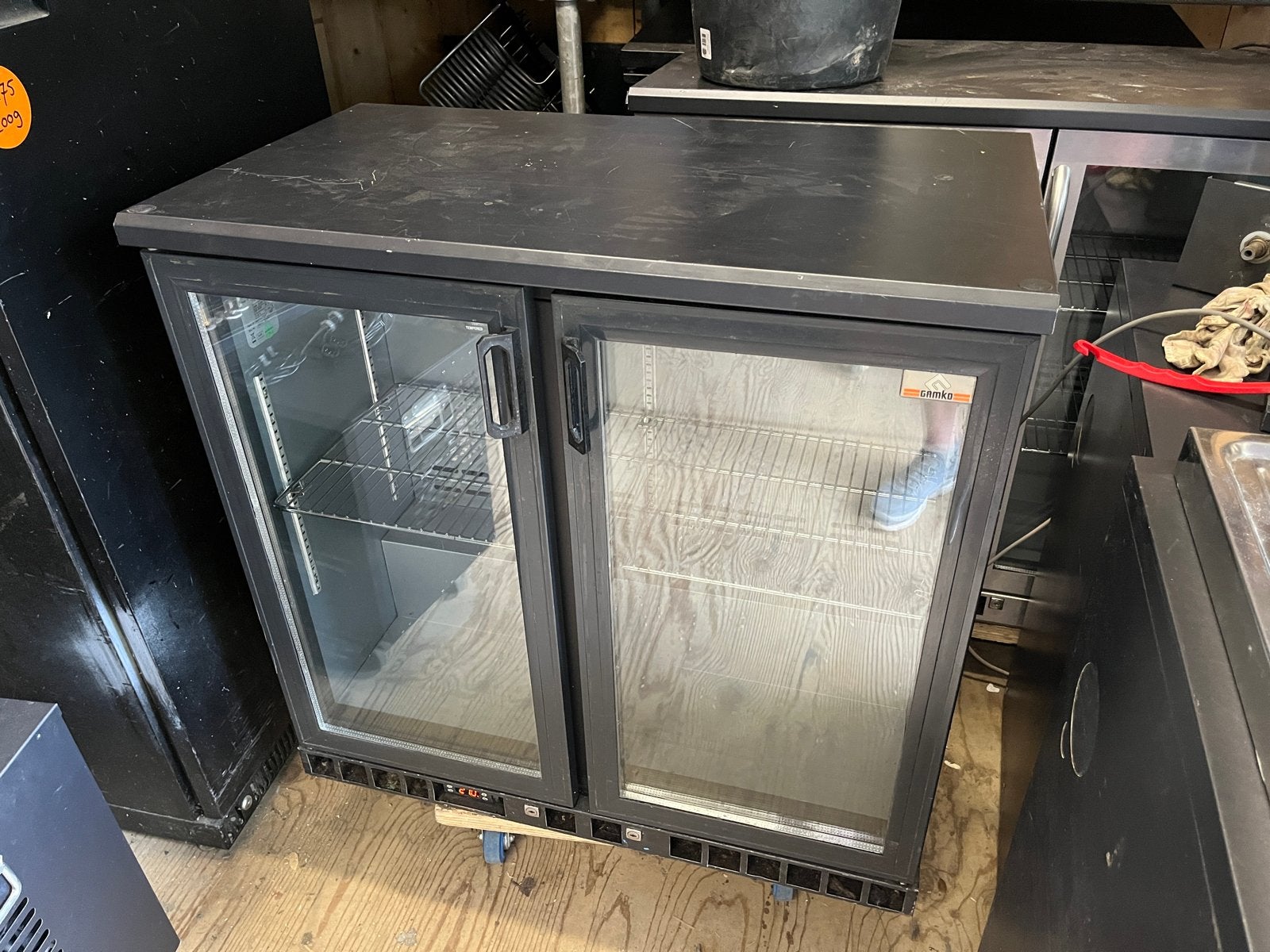Gamko Dubbeldeurs Koeling met Glasdeur - Gereviseerd, Refurbished, Gamko, Ophalen, Overige merken