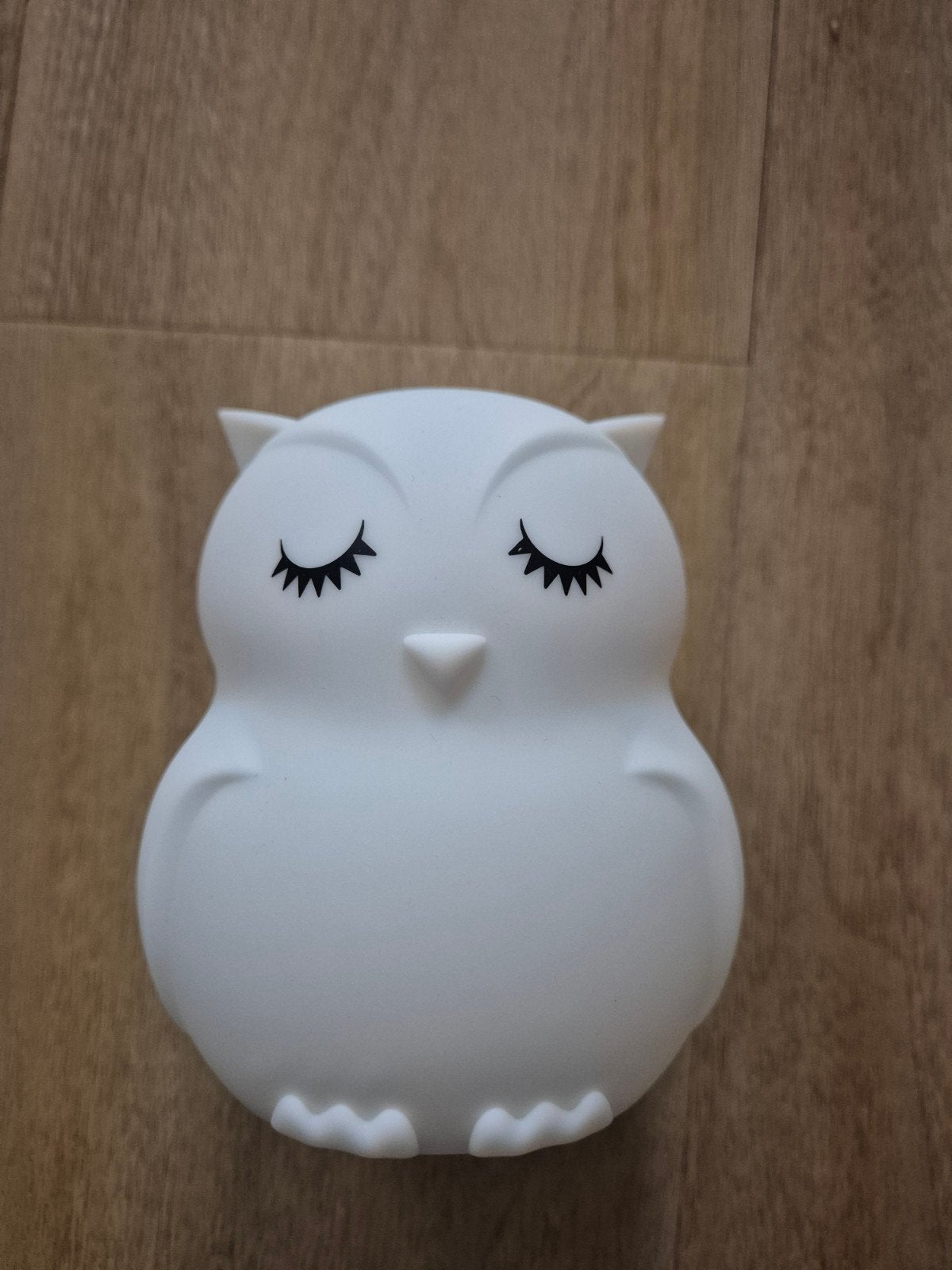 Nachtlampje Uil met verschillende kleuren - Igoods, Gebruikt, Overige merken, Ophalen of Verzenden, Meerkleurig