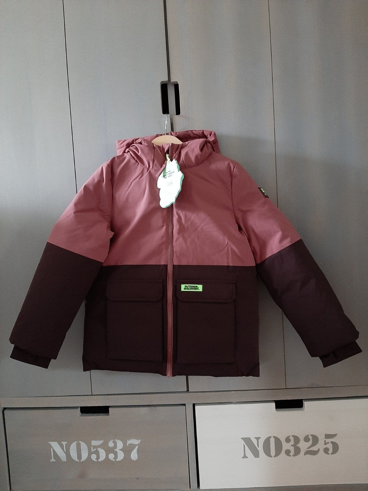 z8 Clemens Spicy mauve winterjas jas maat 128/134 nieuw!, Z8, Nieuw, Ophalen of Verzenden, Jongen