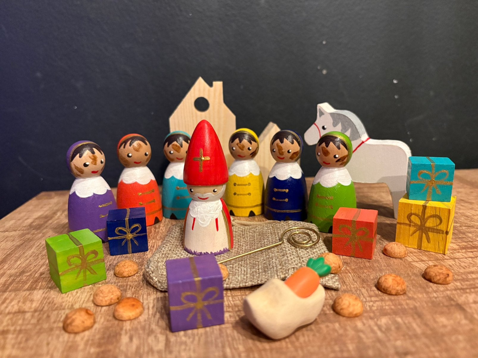 Sinterklaas peg dolls, Diversen, Ophalen of Verzenden, Nieuw