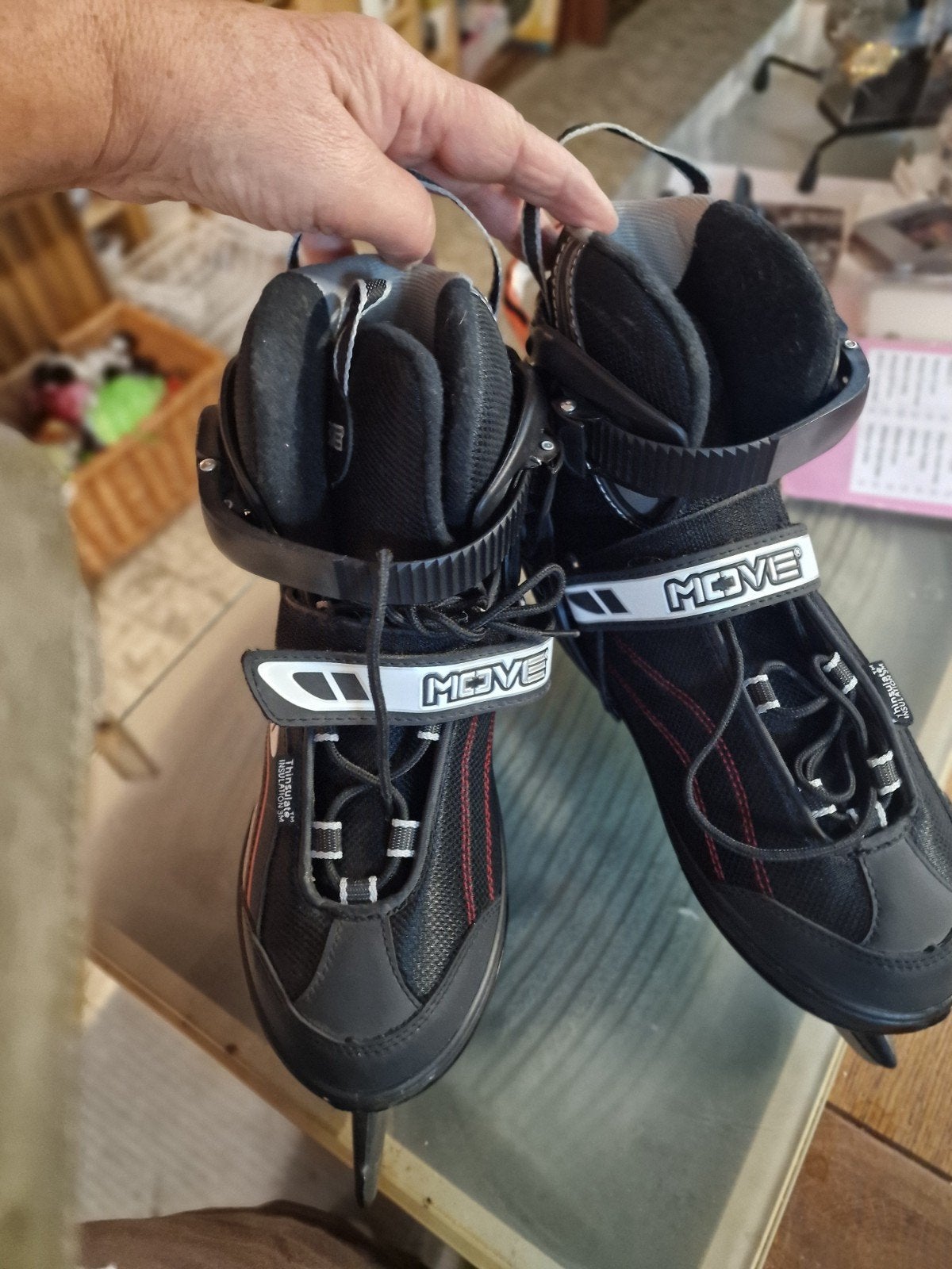 Verstelbare schaatsen (maat 37-40) - Moove, Ophalen of Verzenden, Gebruikt, Overige typen, Overige merken