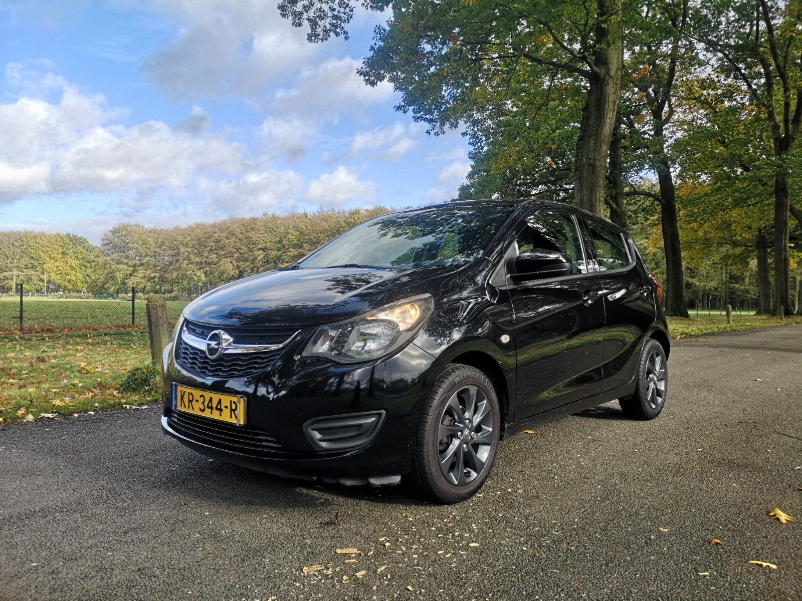 Opel Karl 1.0 Ecoflex 55KW 2016 Zwart, Voorwielaandrijving, 839 kg, Stof, 74 pk