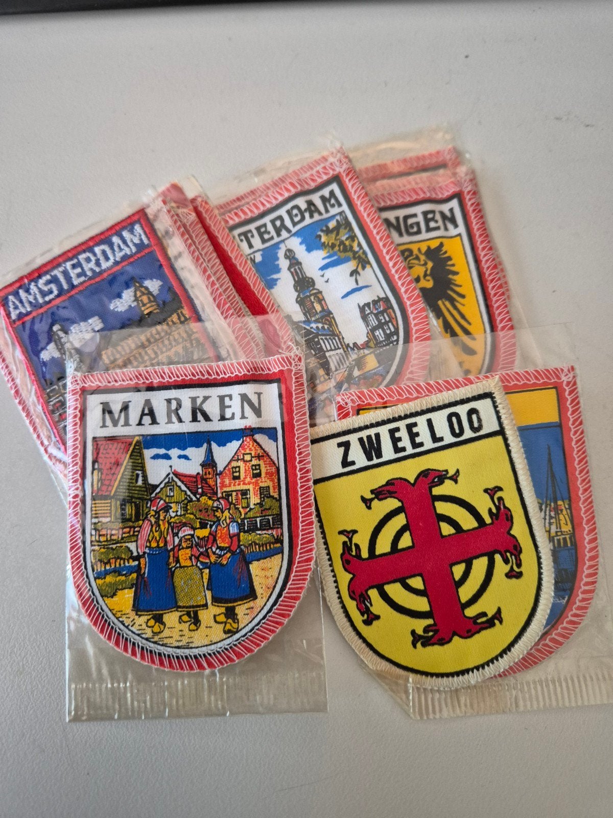 Diverse Nederland Plaatsen Patches - Nieuw in Verpakking, Verzenden, Nieuw, Overige typen