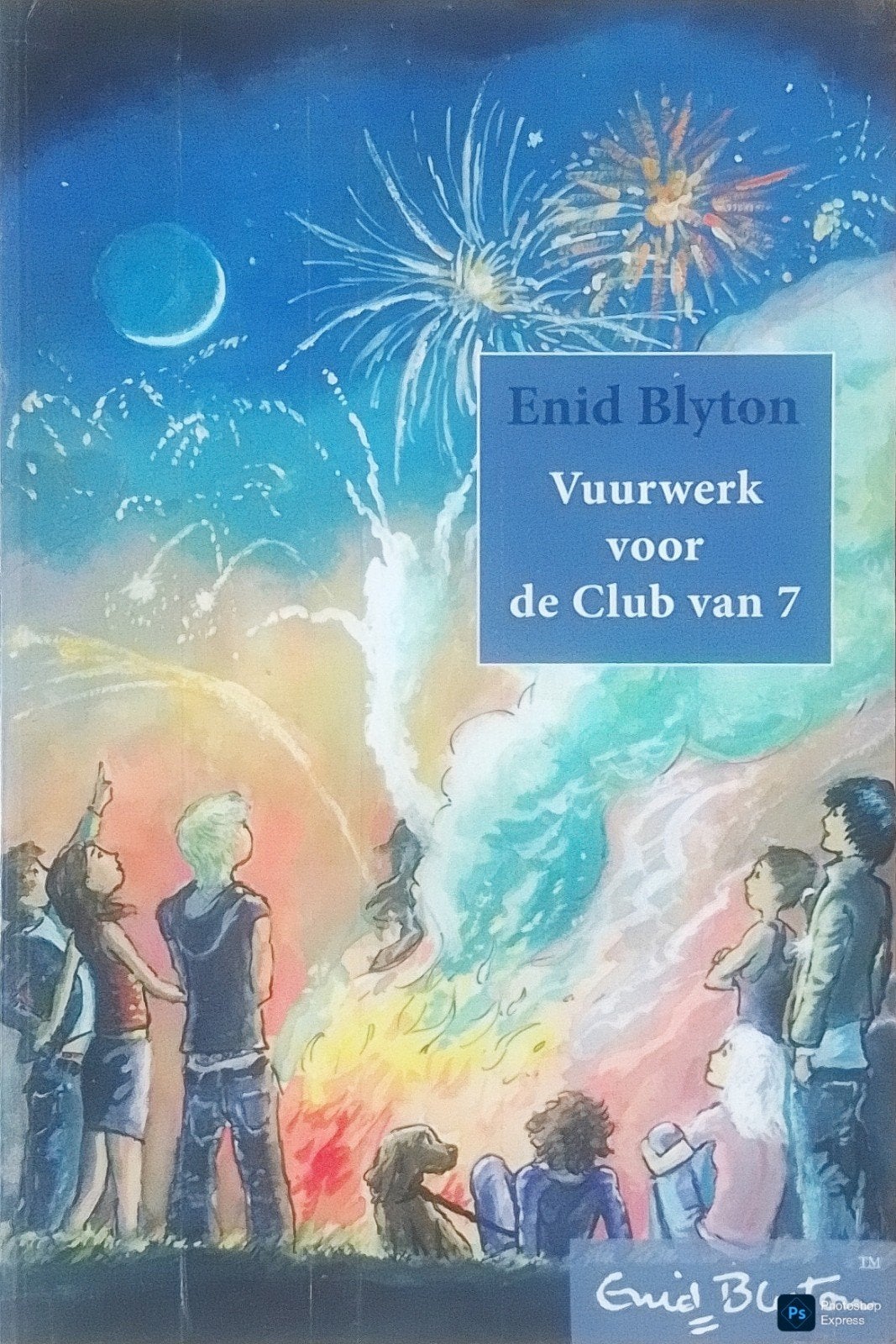 Vuurwerk Voor De Club Van 7, Gelezen, Fictie algemeen, Ophalen of Verzenden, Enid Blyton.