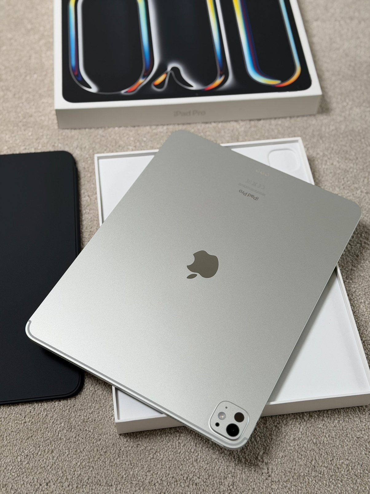  Apple Ipad Pro 13 Inch M4 Zilver 256GB Wifi Als nieuw, Computers en Software, Apple iPads, Apple, Wit, Nieuw, Ophalen of Verzenden